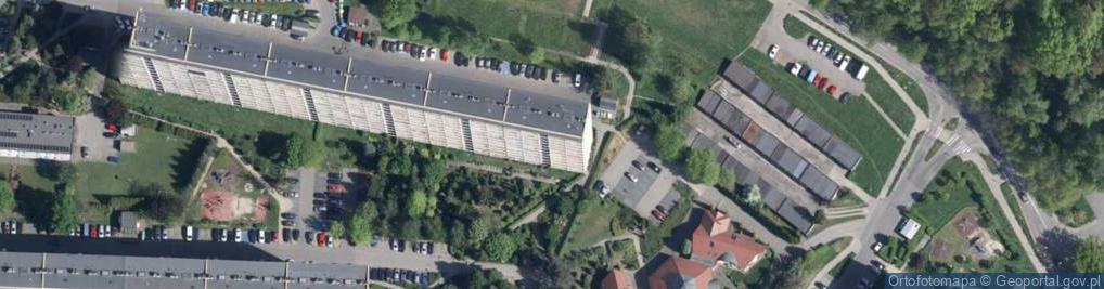 Zdjęcie satelitarne Turystyczna ul.