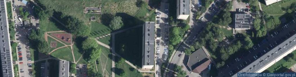 Zdjęcie satelitarne Turystyczna ul.