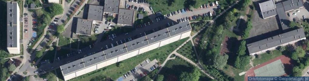 Zdjęcie satelitarne Turystyczna ul.