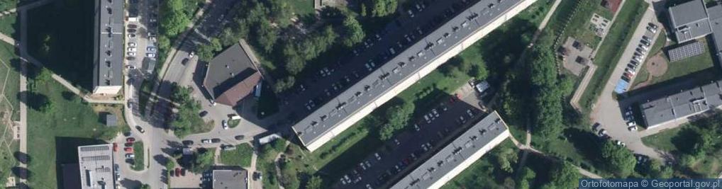 Zdjęcie satelitarne Turystyczna ul.