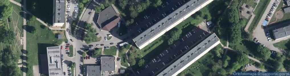 Zdjęcie satelitarne Turystyczna ul.