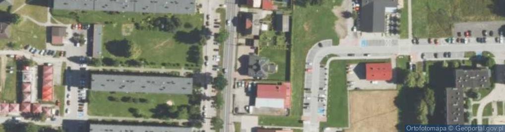 Zdjęcie satelitarne Turystyczna ul.