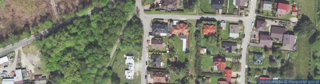 Zdjęcie satelitarne Turystyczna ul.
