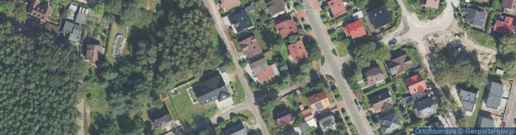 Zdjęcie satelitarne Tuszyńska ul.