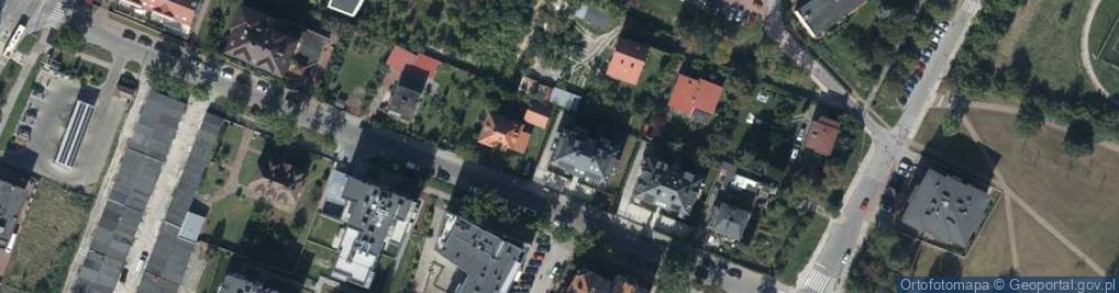 Zdjęcie satelitarne Turystyczna ul.