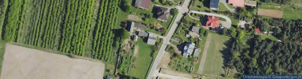 Zdjęcie satelitarne Turystyczna ul.