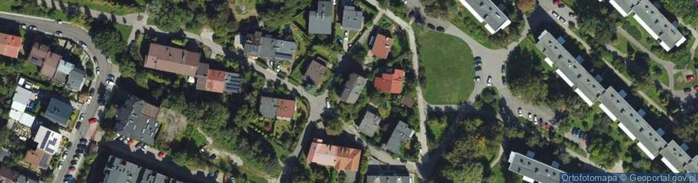 Zdjęcie satelitarne Turystyczna ul.