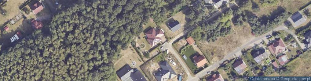 Zdjęcie satelitarne Turkusowa ul.