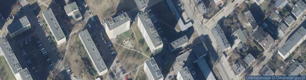 Zdjęcie satelitarne Tuszyńska ul.
