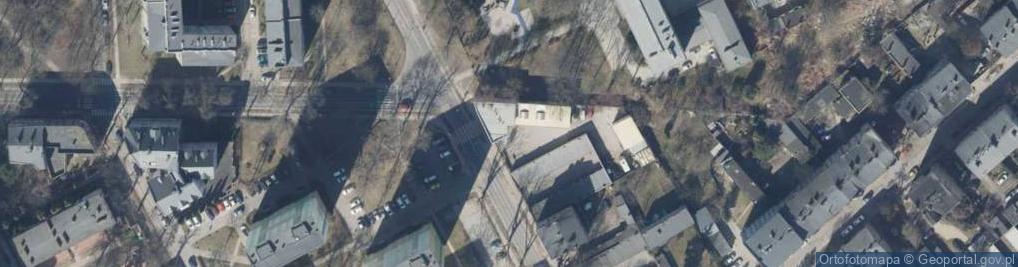 Zdjęcie satelitarne Tuszyńska ul.