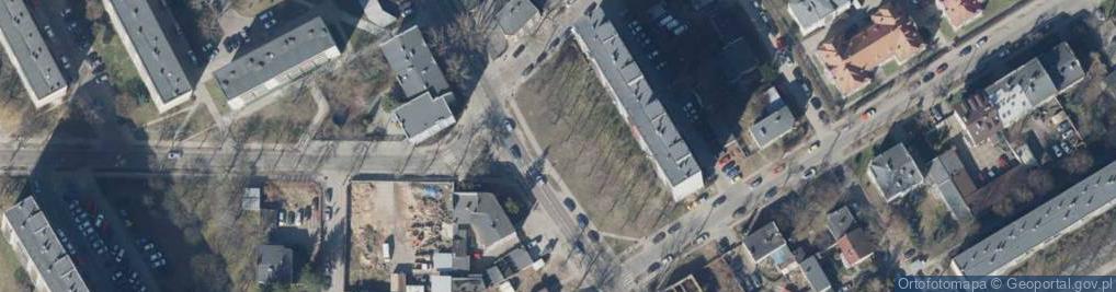 Zdjęcie satelitarne Tuszyńska ul.