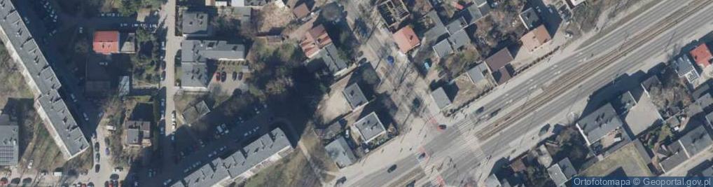 Zdjęcie satelitarne Tuszyńska ul.