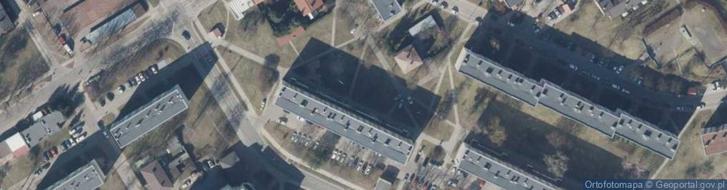Zdjęcie satelitarne Tuszyńska ul.