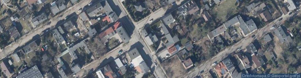 Zdjęcie satelitarne Tuszyńska ul.