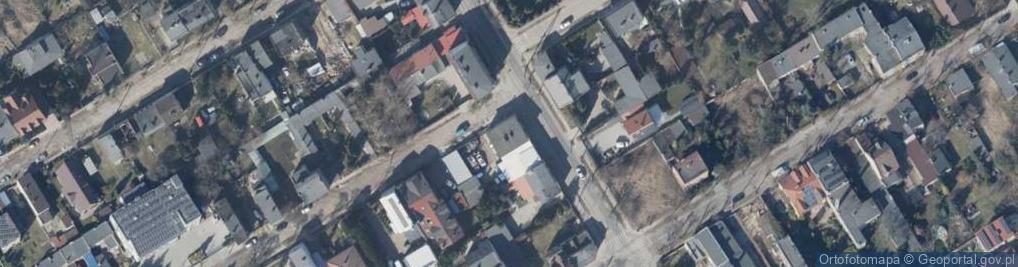 Zdjęcie satelitarne Tuszyńska ul.