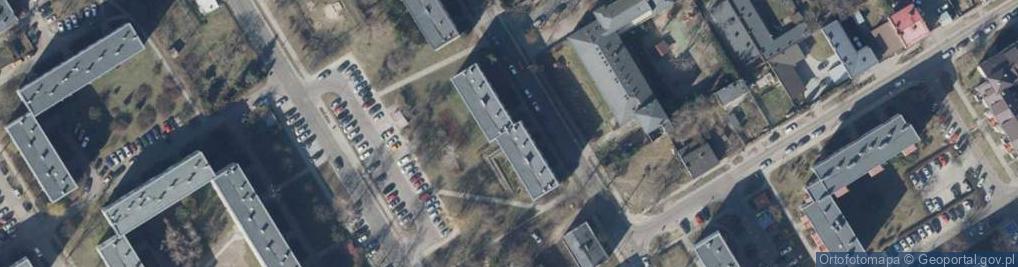 Zdjęcie satelitarne Tuszyńska ul.