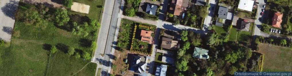 Zdjęcie satelitarne Turystyczna ul.