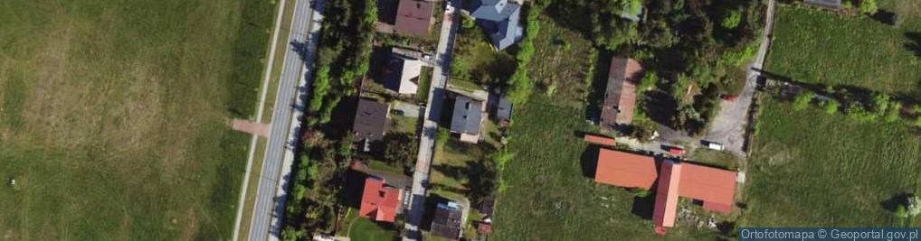 Zdjęcie satelitarne Turystyczna ul.