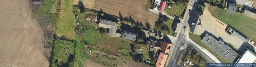 Zdjęcie satelitarne Tucholska ul.