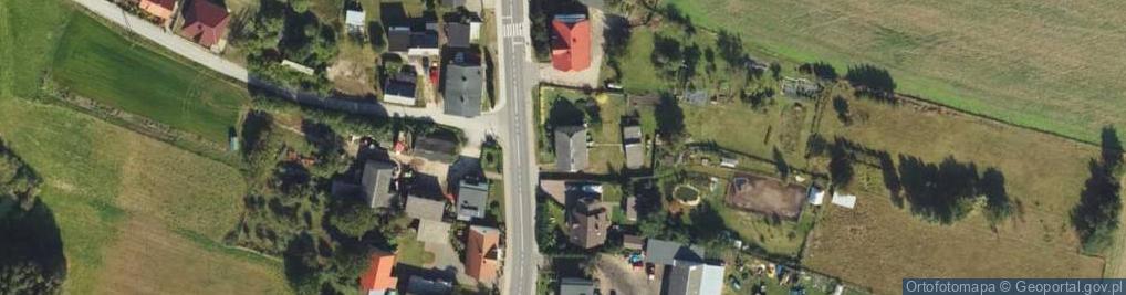 Zdjęcie satelitarne Tucholska ul.