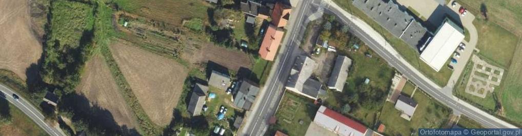 Zdjęcie satelitarne Tucholska ul.