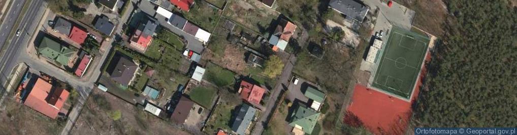 Zdjęcie satelitarne Turystyczna ul.