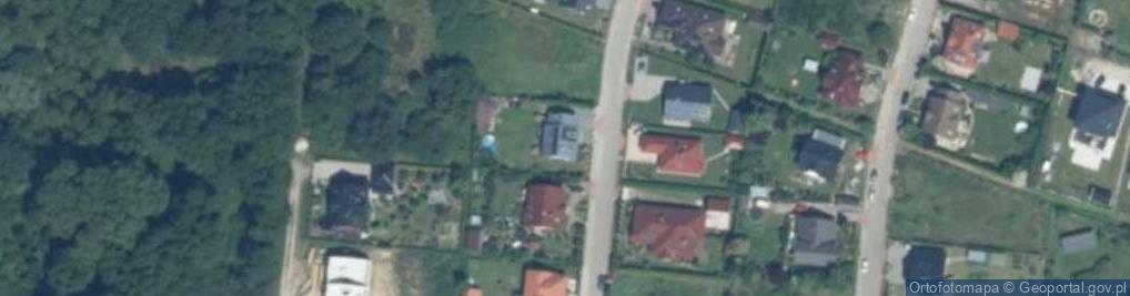Zdjęcie satelitarne Tulipanowa ul.