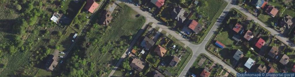 Zdjęcie satelitarne Tulipanowa ul.