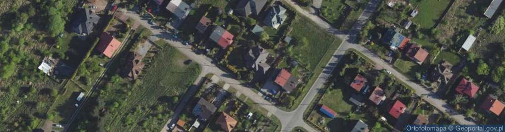 Zdjęcie satelitarne Tulipanowa ul.