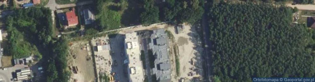 Zdjęcie satelitarne Turystyczna ul.