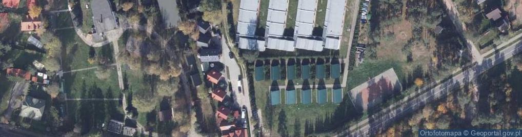 Zdjęcie satelitarne Turystyczna ul.