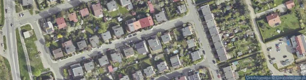Zdjęcie satelitarne Tulipanów ul.