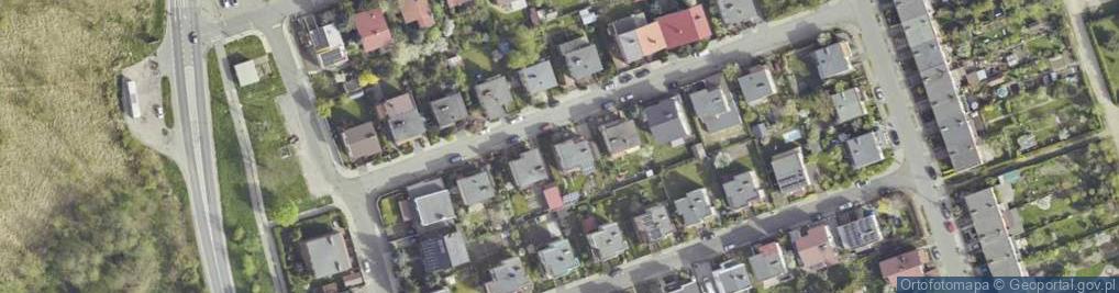 Zdjęcie satelitarne Tulipanów ul.