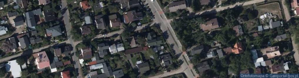 Zdjęcie satelitarne Turystyczna ul.