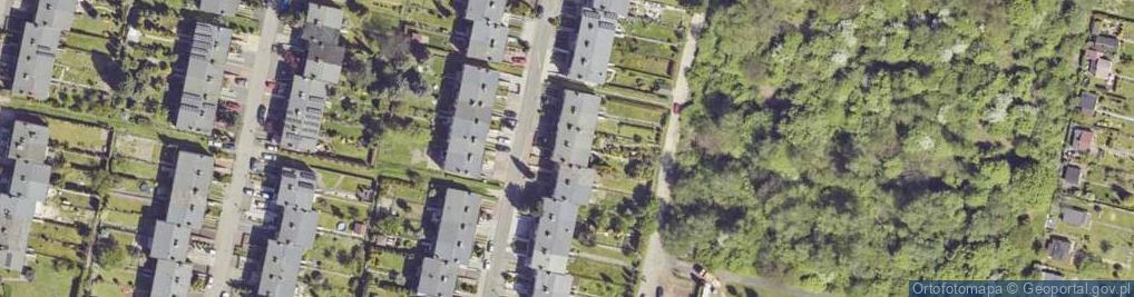 Zdjęcie satelitarne Turkusowa ul.
