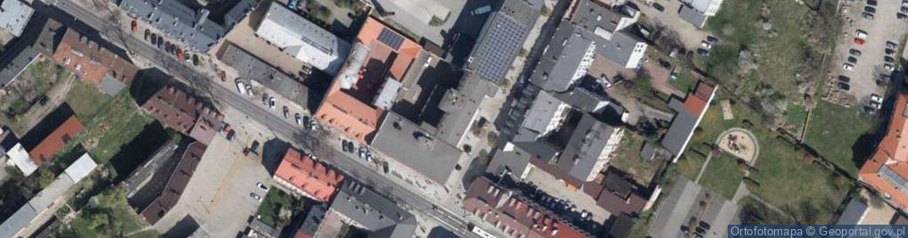 Zdjęcie satelitarne Tumska ul.