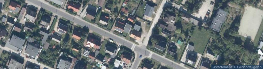 Zdjęcie satelitarne Turowska ul.