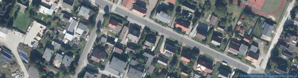 Zdjęcie satelitarne Turowska ul.