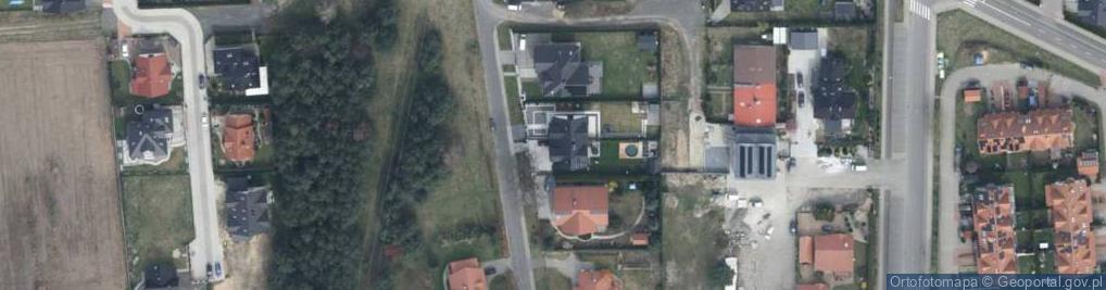 Zdjęcie satelitarne Tulipanowa ul.