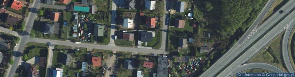 Zdjęcie satelitarne Tulipanowa ul.
