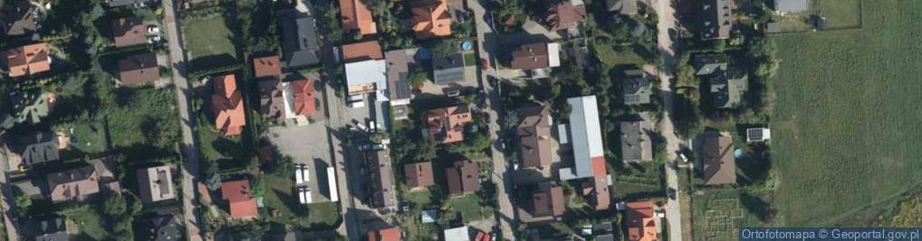 Zdjęcie satelitarne Turystyczna ul.