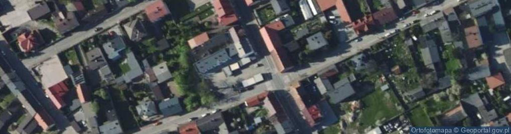Zdjęcie satelitarne Tuszyńska ul.