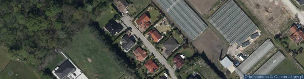 Zdjęcie satelitarne Tulipanowa ul.