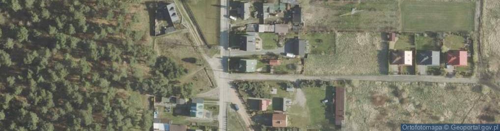 Zdjęcie satelitarne Turystyczna ul.