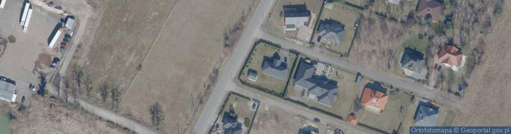 Zdjęcie satelitarne Tuszyńska ul.
