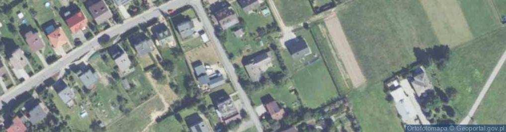 Zdjęcie satelitarne Turystyczna ul.