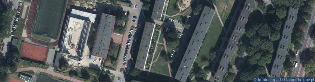 Zdjęcie satelitarne Turystyczna ul.
