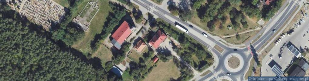 Zdjęcie satelitarne Tucholska ul.