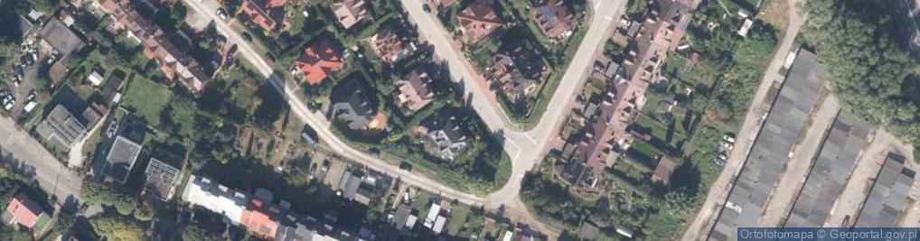 Zdjęcie satelitarne Turniejowa ul.