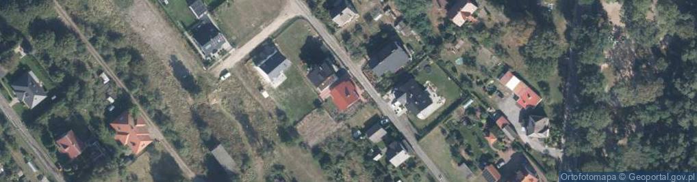 Zdjęcie satelitarne Turystyczna ul.